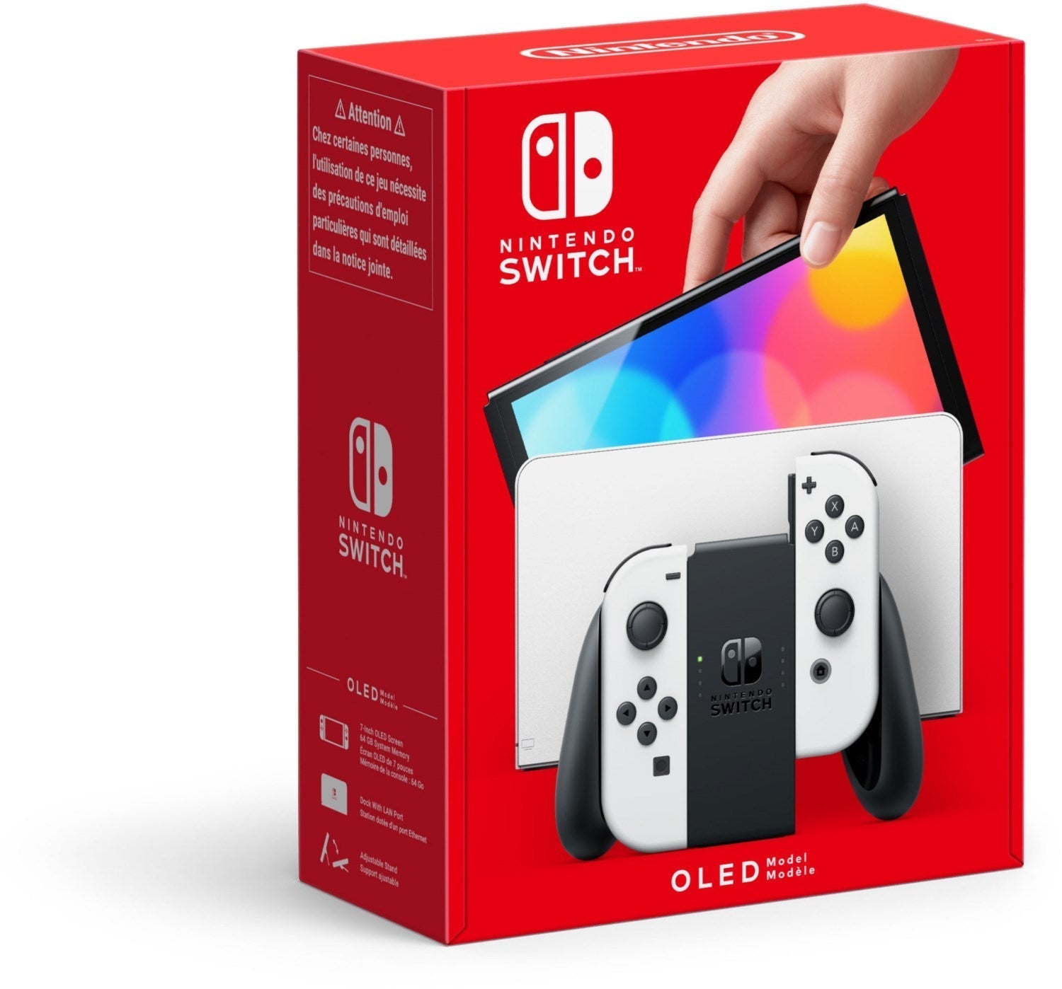 Nintendo Switch-Konsole (OLED-Modell) weiß