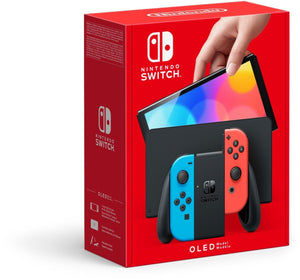 Nintendo Switch-Konsole (OLED-Modell) Neonrot/Neonblau