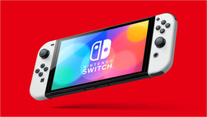 Nintendo Switch-Konsole (OLED-Modell) weiß