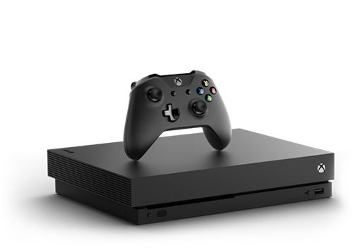 Microsoft Xbox One X 1 TB Konsolenpaket Schwarz